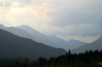 Alberta, Canada, Rockies, ridgeline, Mountains