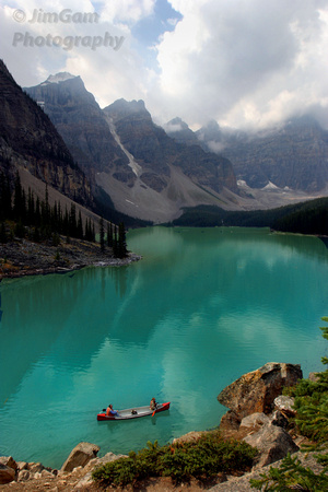 Alberta, Canada, "Moraine Lake", canoe, "Banff National Park"