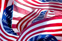 American, Flayvors, abstract, flag, patriotic, Hadley