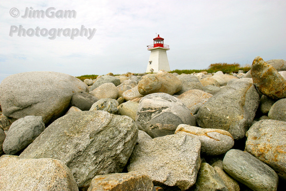 "Nova Scotia", lighthouse, rocks