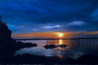 Campobello, "herring weir", sunset, "New Brunswick"