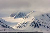 Arctic,  Svalbard, landscape, Norway, mountains, "snow-covered"