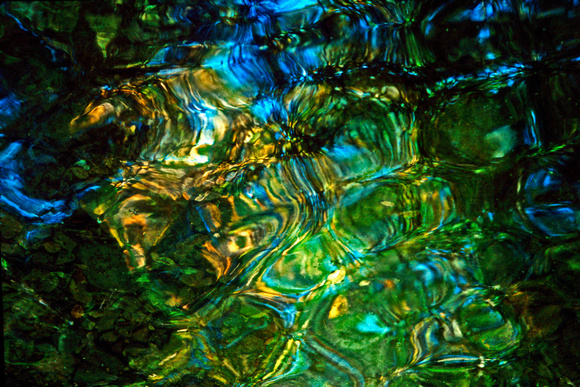 abstract, ripples, texture, water, blue, green