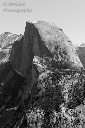 California, "Glacier Point", Yosemite, "half dome", "black and white"