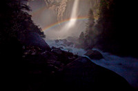 California, Yosemite, falls, moonbow