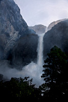 California, Yosemite, "Yosemite Falls", waterfalls