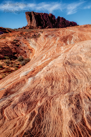 "Fire Wave", Nevada, "Valley of Fire", painted, rock, trail, waves, stone