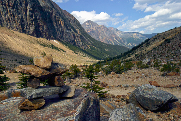 Six Glacier Valley Overview