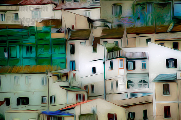 abstract, cityscape, Gibraltar,