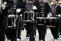 Belchertown, band, drums, marching, parade, "Belchertown High School"