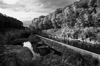 Falling Spillway, Quabbin Reservoir - Desaturated