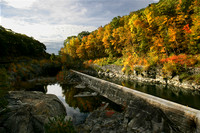 Belchertown, Fall, Quabbin, foliage, spillway, water, reflection, autumn