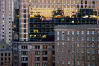 Boston, buildings, reflections, Massachusetts