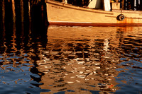 Another Orange Boat Reflection