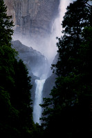 California, Yosemite, "Yosemite Falls", "middle drop", waterfalls