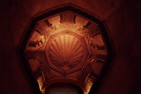 Spain, Toledo, alcove, cathedral, ceiling, mosque