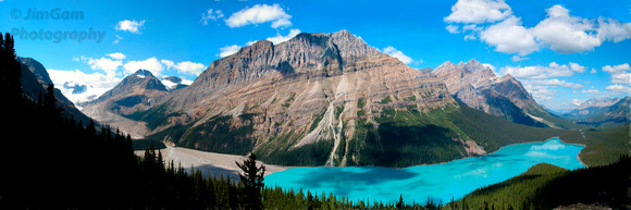 Alberta, "Peyto", Canada, "Canadian Rockies", mountains, panorama, reflection