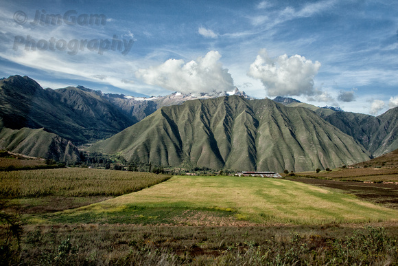 Andes, Peru, "Sacred Valley", farmland