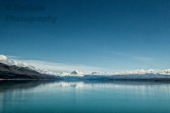 "Lake Pukaki", "Mt. Cook", "New Zealand", Aoraki, lake, mountains, snow-capped