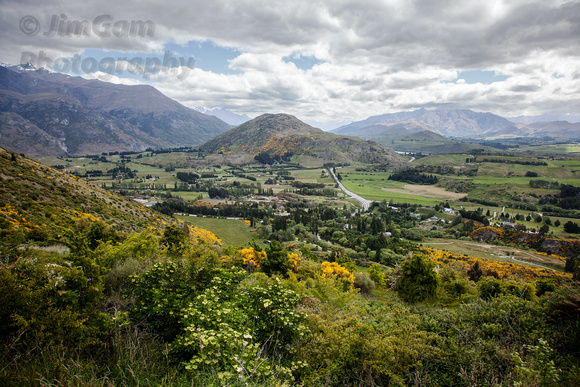 "New Zealand", "South Island", landscape, valley, Queenstown